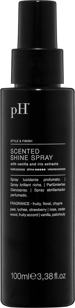 pH Style & Finish Scented Shine Spray