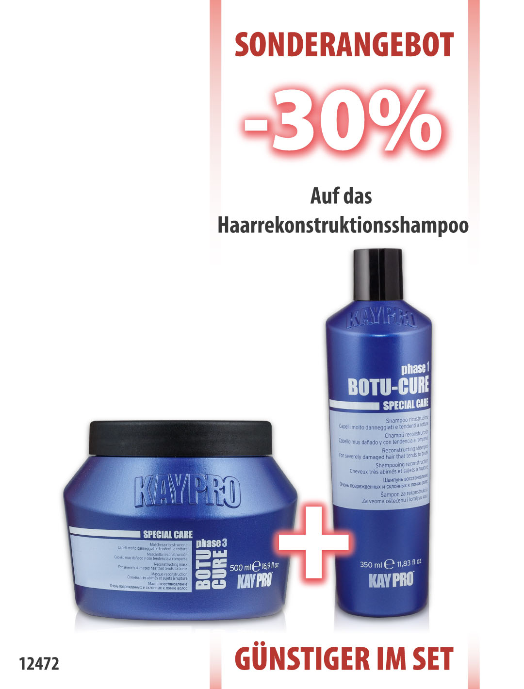 KayPro Botu Cure Shampoo 350 ml + Maske 500 ml