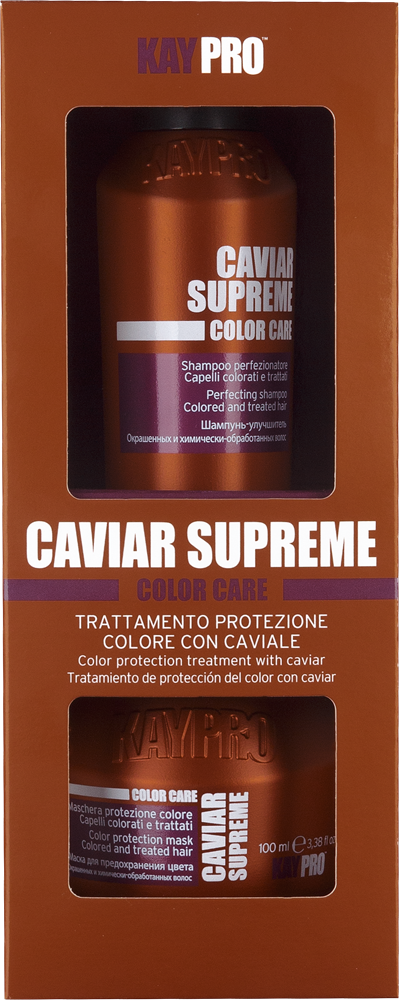 KayPro Caviar Set Shampoo 100 ml + Maske 100 ml  für gefärbtes Haar