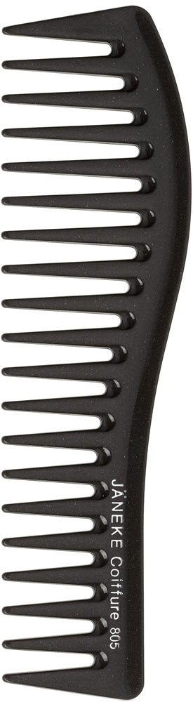 JANEKE Styling Comb For Gel Application Black