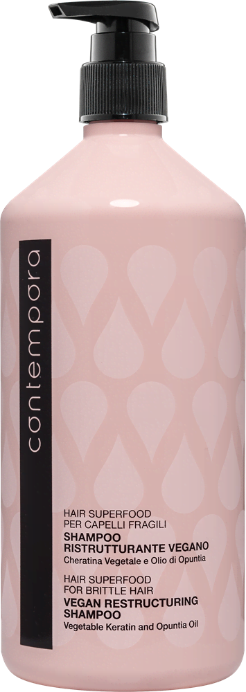 CONTEMPORA Restructuring Shampoo mit pflanzlichem Keratin und Feigenkaktusöl