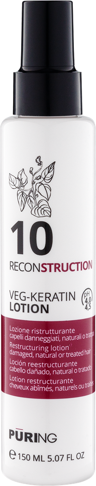 PURING 10 RECONSTRUCTION Restrukturierende Lotion mit pflanzlichem Keratin