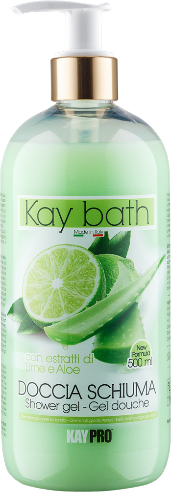 KayBath Duschgel mit Limettenextrakt und Aloe-Saft