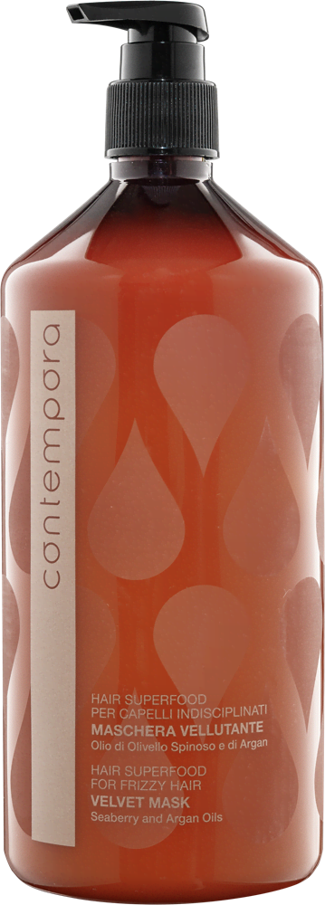 CONTEMPORA Velvet Glättende Haarmaske mit Arganöl und Sanddornöl