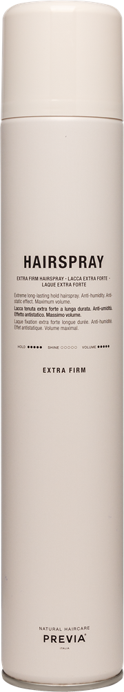 PREVIA STYLE & FINISH Extra Firm Hairspray