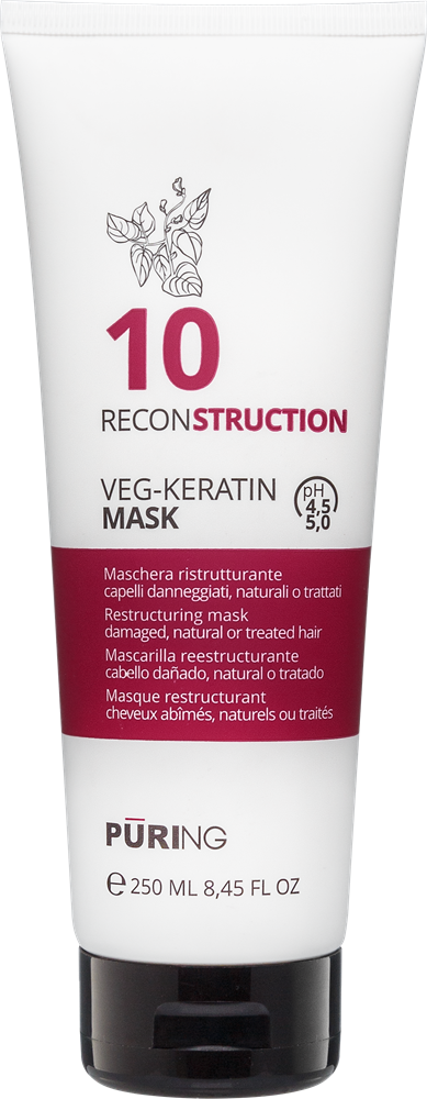 PURING 10 RECONSTRUCTION  Maske mit pflanzlichem Keratin
