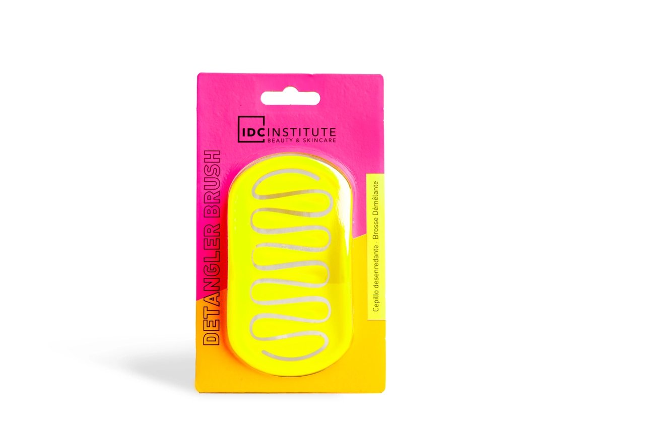 IDC Institute Neon Detangler Brush Yellow